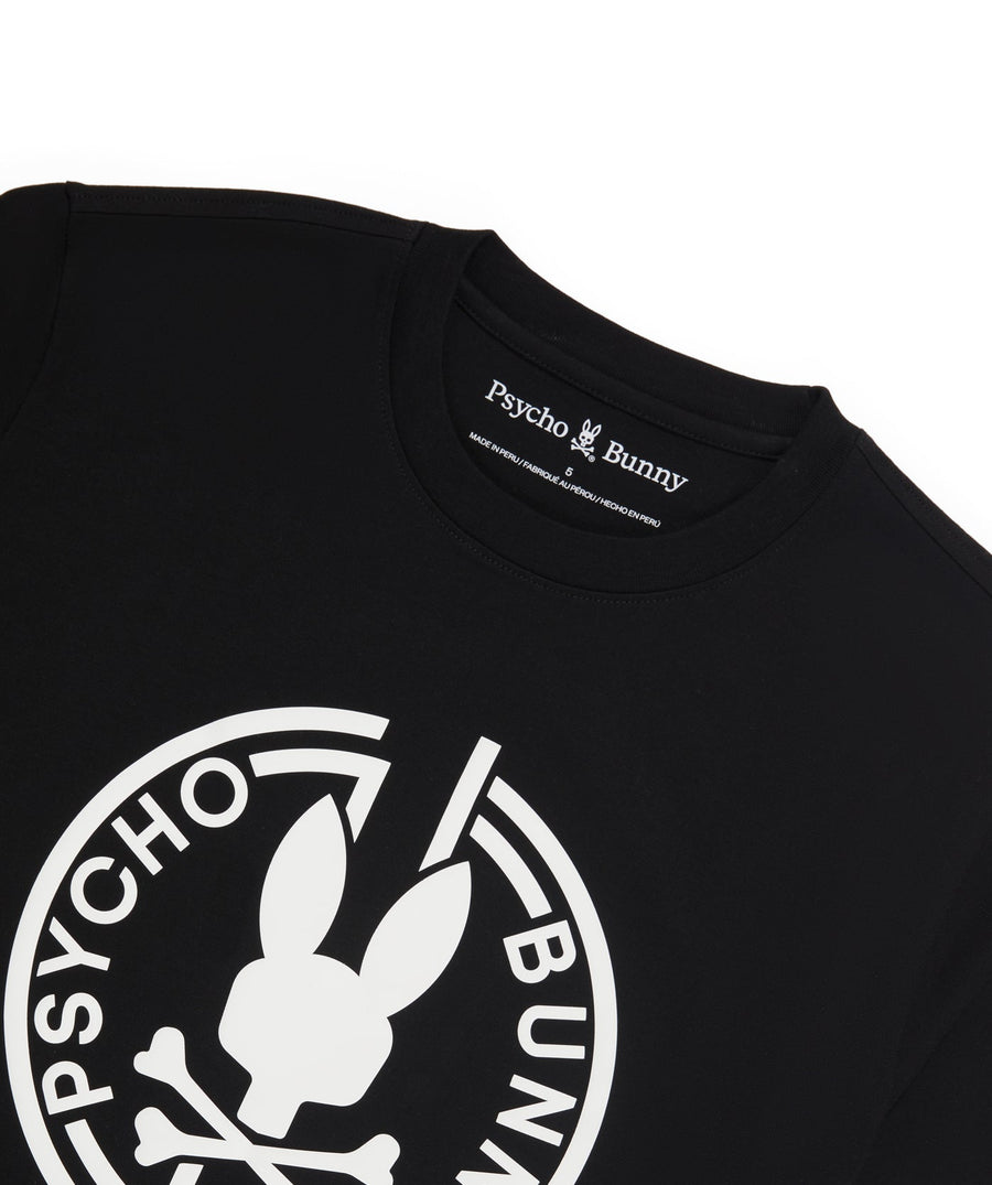 PSYCHO BUNNY Santa Fe Graphic Tee B6U203Y1PC