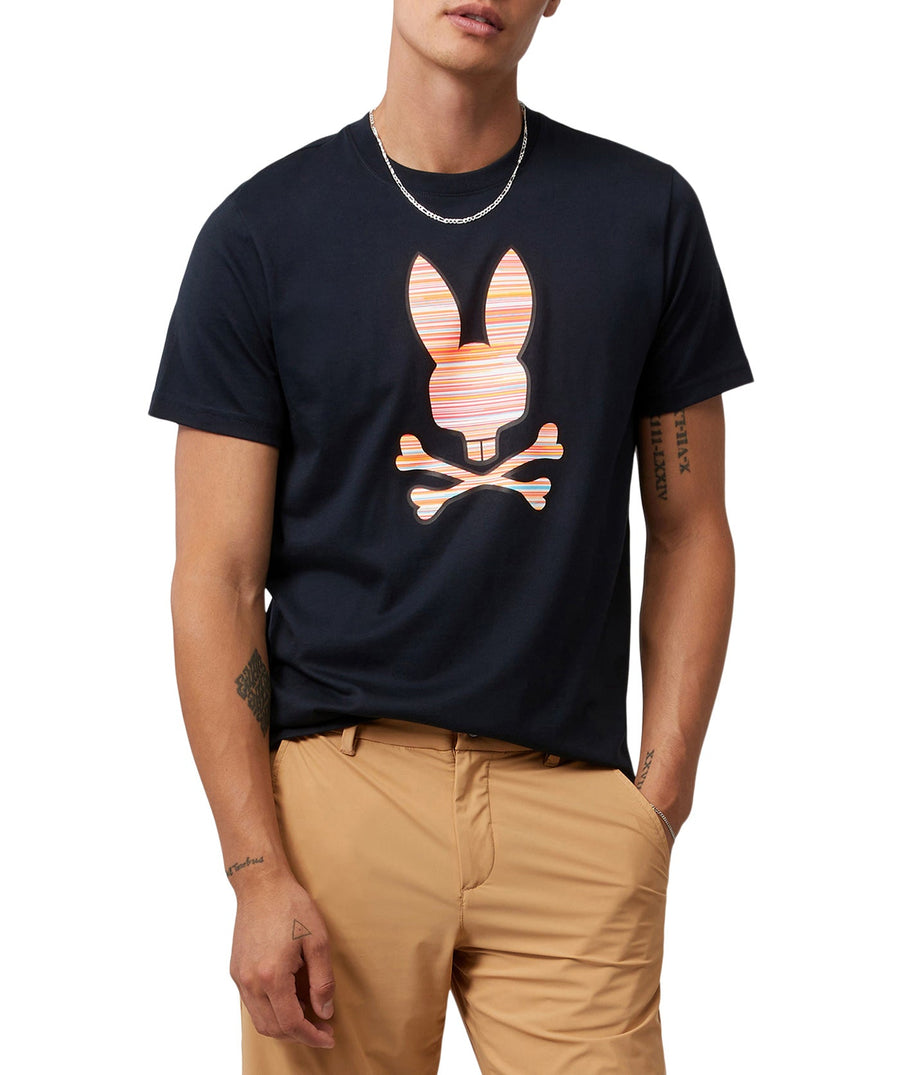 PSYCHO BUNNY  Newell Graphic T-Shirt B6U318W1PC