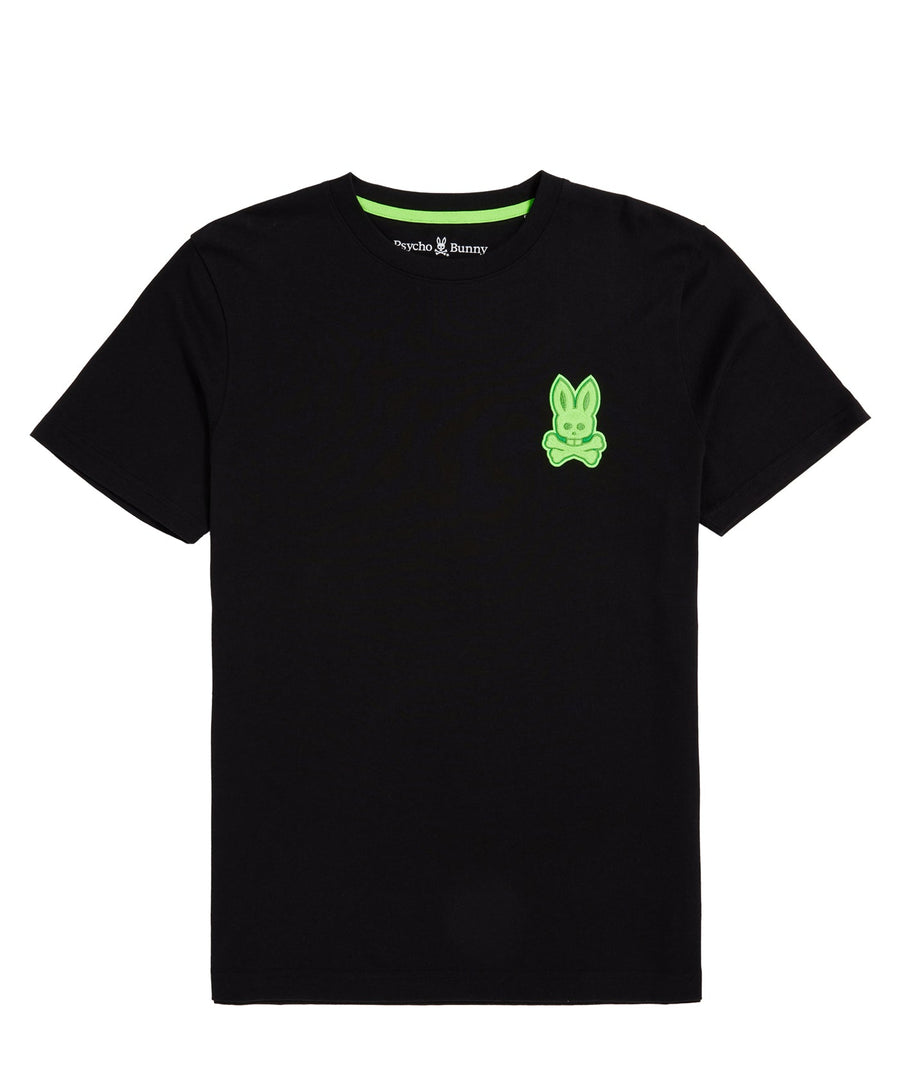 PSYCHO BUNNY Cleveland Chainstitch Logo Tee B6U510Z1PC