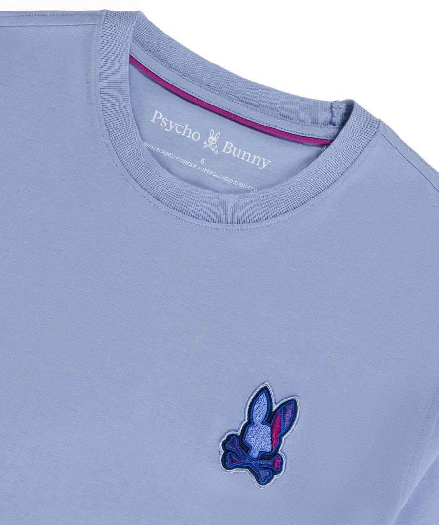PSYCHO BUNNY Apple Valley Embroidered Fashion Tee B6U615A2PC