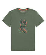 PSYCHO BUNNY Apple Valley High Density Graphic Tee B6U617A2PC
