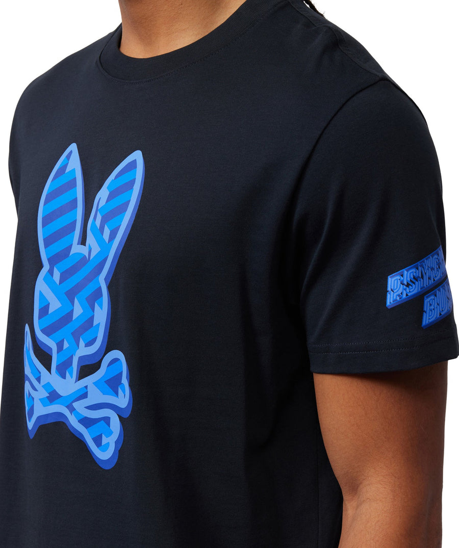 PSYCHO BUNNY  Pisani Graphic T-Shirt B6U716X1PC