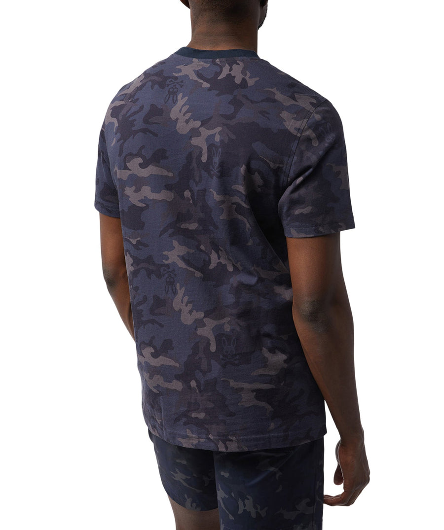 PSYCHO BUNNY  Allen Camo T-Shirt B6U945U1PC