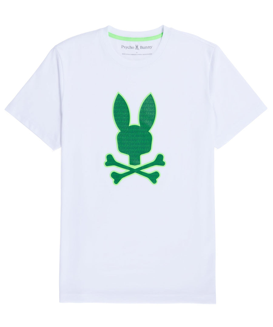PSYCHO BUNNY Harvey Embro Graphic Tee B6U309Z1PC