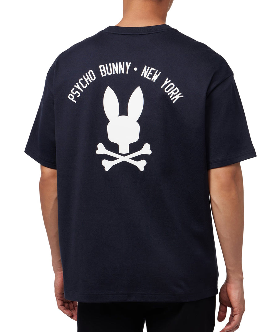 PSYCHO BUNNY Lambert Relaxed Fit Graphic Tee B6U411Z1PC
