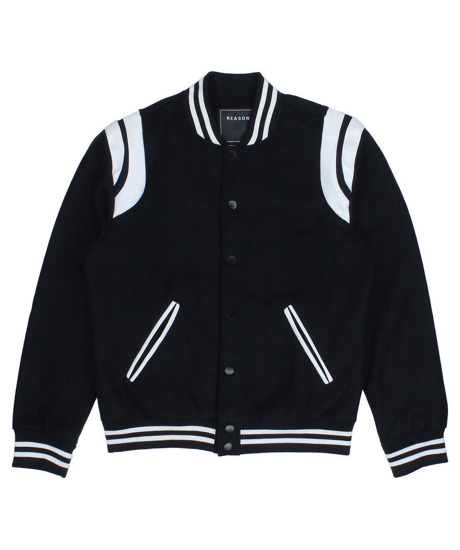 REASON CLOTHING Westlake Varsity Jacket W8-001