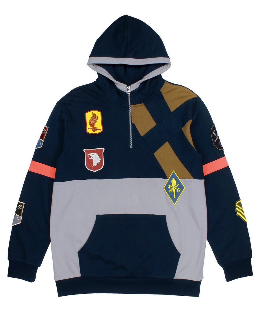 REASON CLOTHING Patch Trooper Hoodie S9-081