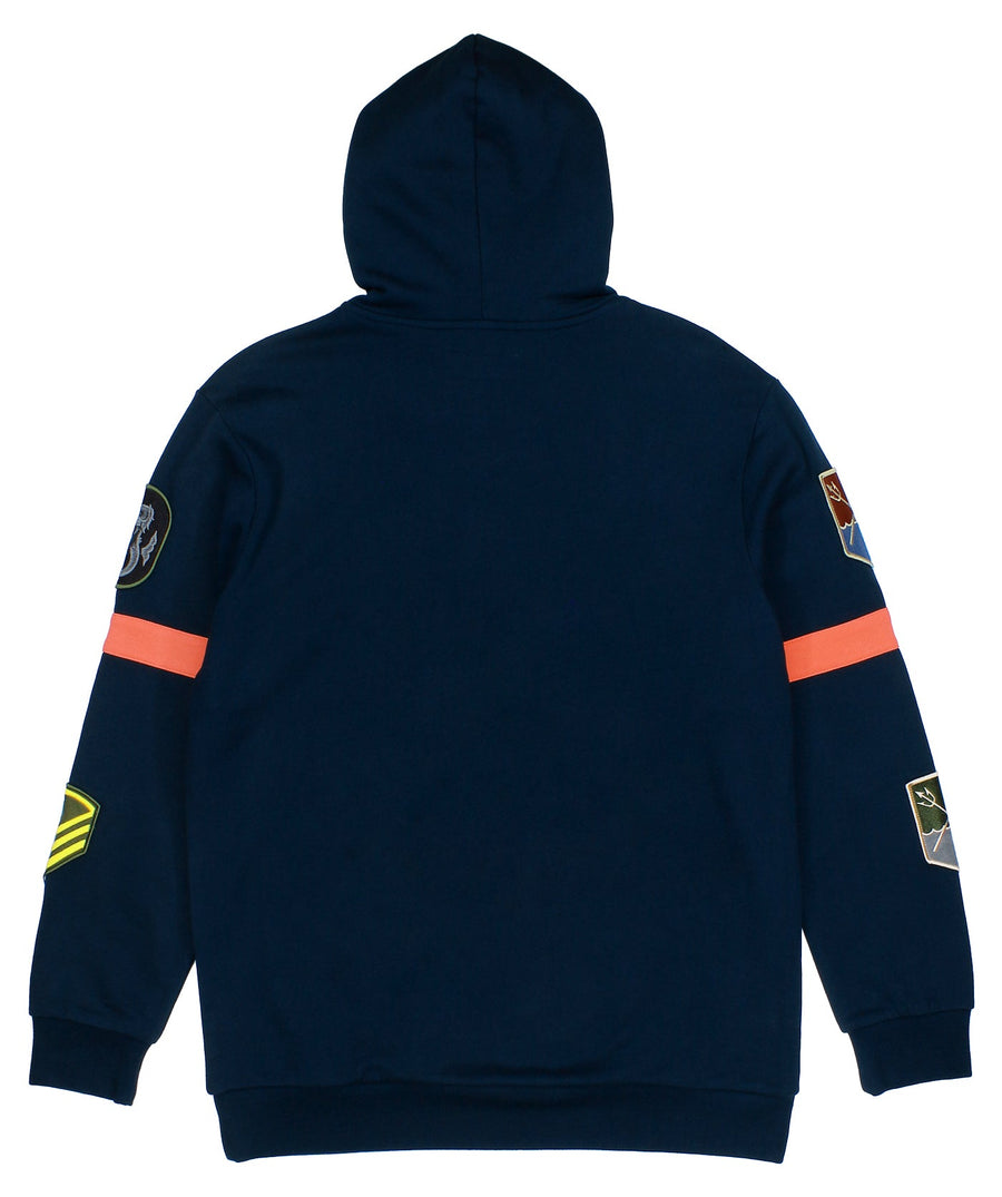 REASON CLOTHING Patch Trooper Hoodie S9-081