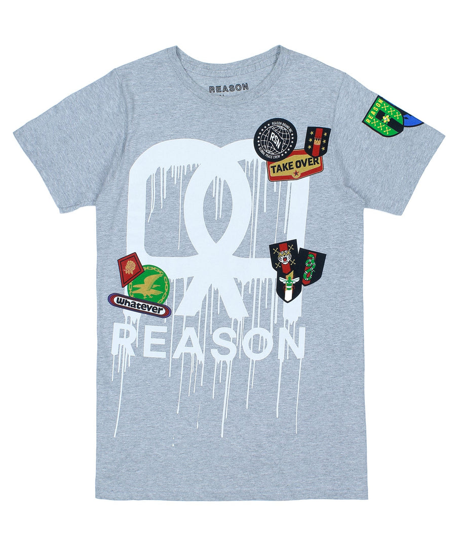 REASON CLOTHING Reason Paint Tee H9-T01