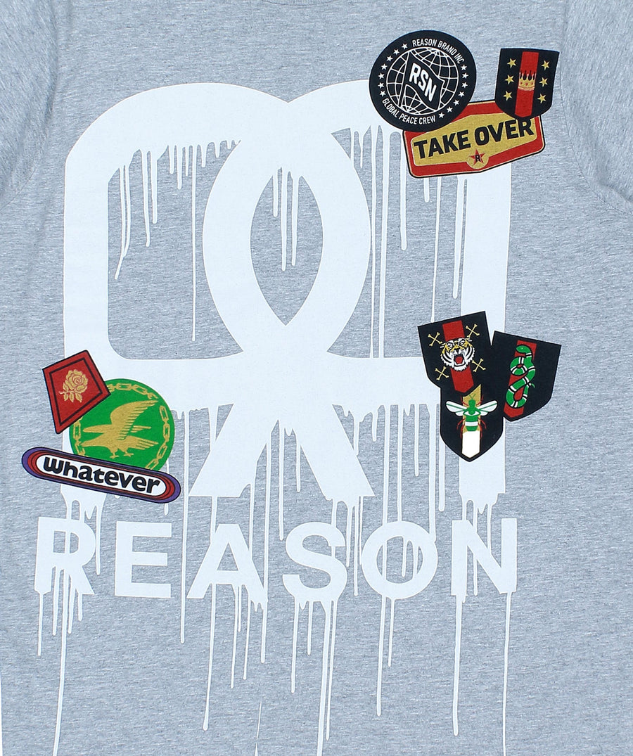 REASON CLOTHING Reason Paint Tee H9-T01