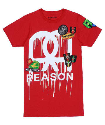 REASON CLOTHING Reason Paint Tee H9-T01