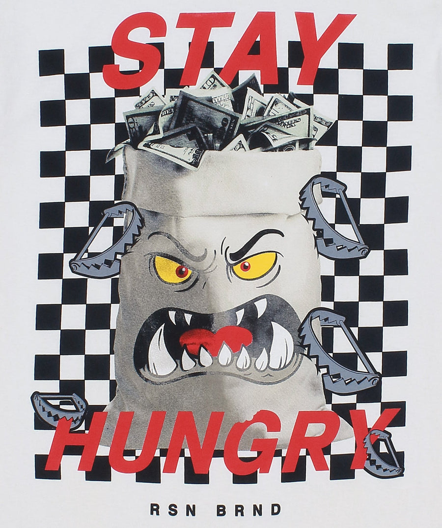 REASON CLOTHING Stay Hungry Tee T0-138