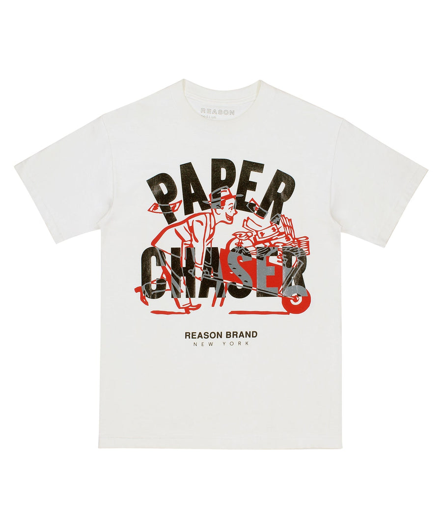 REASON CLOTHING Paper Chaser Tee T0-147