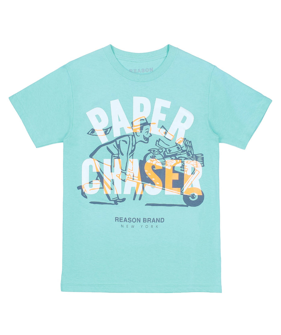 REASON CLOTHING Paper Chaser Tee T0-147