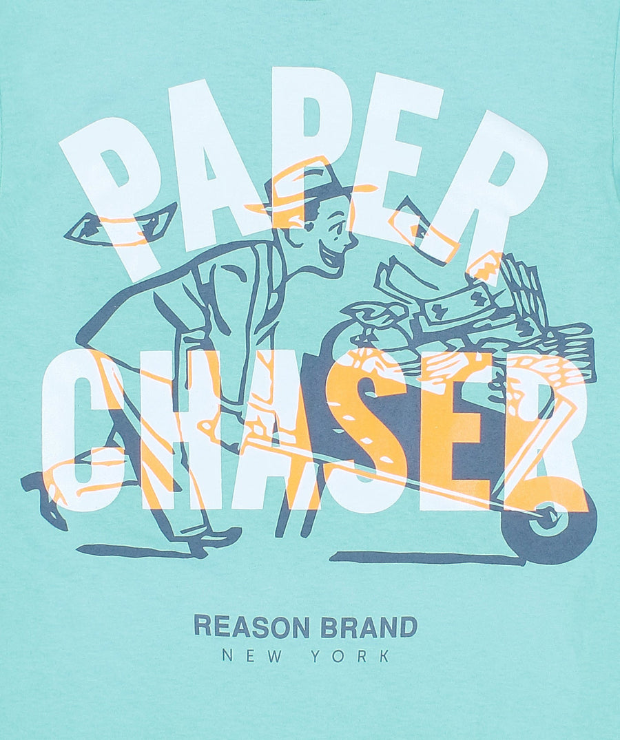 REASON CLOTHING Paper Chaser Tee T0-147