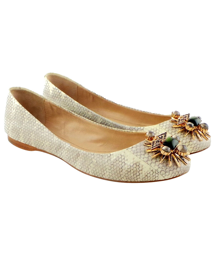 IVY KIRZHNER  Tresor Embelished Ballerinas TRESOR