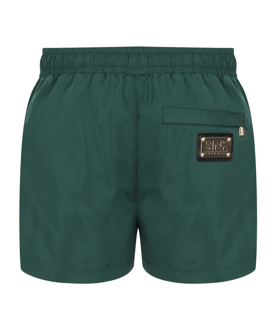 SINK  Signature Papakolea Green Swim Shorts SINKM10004/SINKS10003
