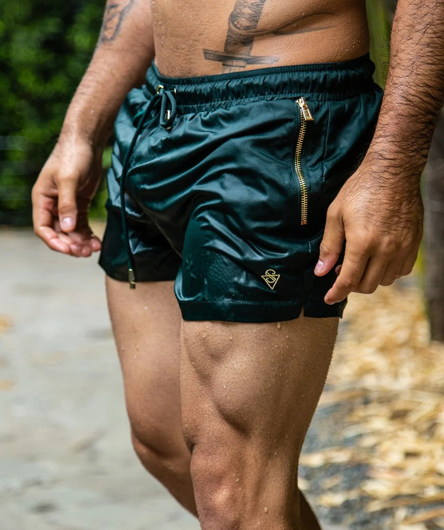 SINK  Signature Papakolea Green Swim Shorts SINKM10004/SINKS10003