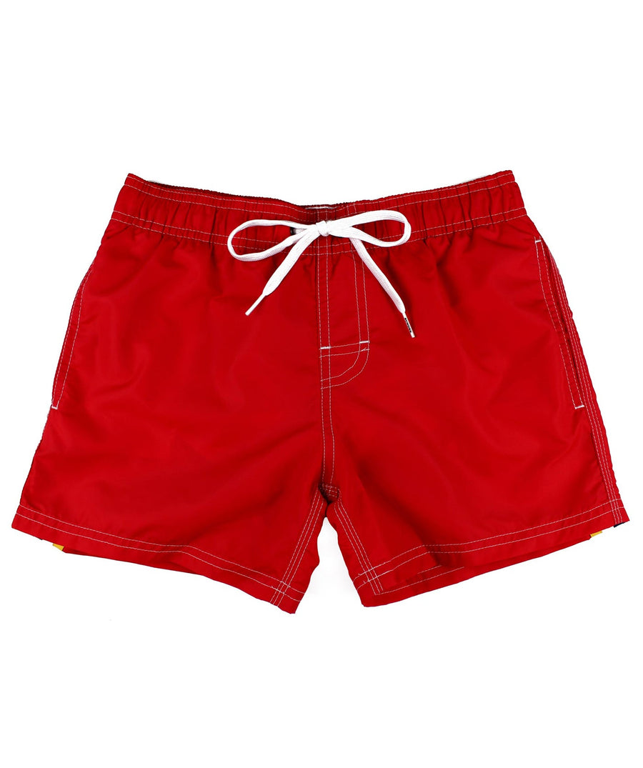 SUNDEK  Boy's 9.5" Elastic Waist Swim Shorts B504BDTA100