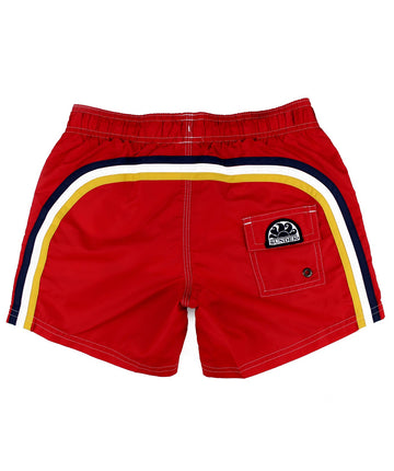 SUNDEK  Boy's 9.5" Elastic Waist Swim Shorts B504BDTA100