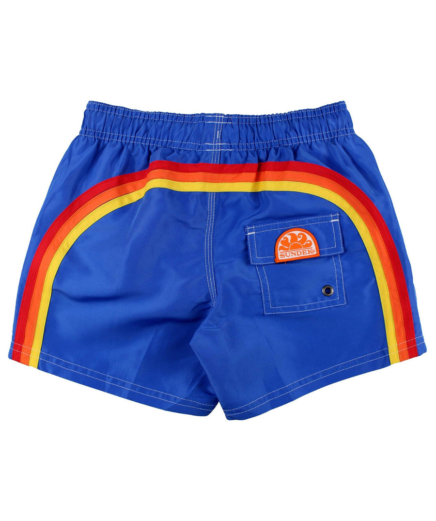 SUNDEK  Boy's 9.5" Elastic Waist Swim Shorts B504BDTA100