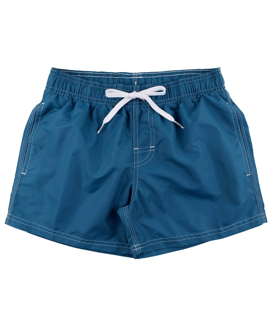 SUNDEK  Boy's 9.5" Elastic Waist Swim Shorts B504BDTA100