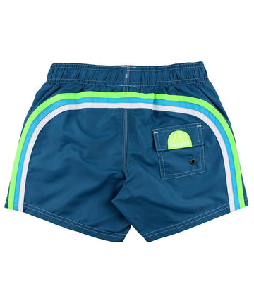 SUNDEK  Boy's 9.5" Elastic Waist Swim Shorts B504BDTA100