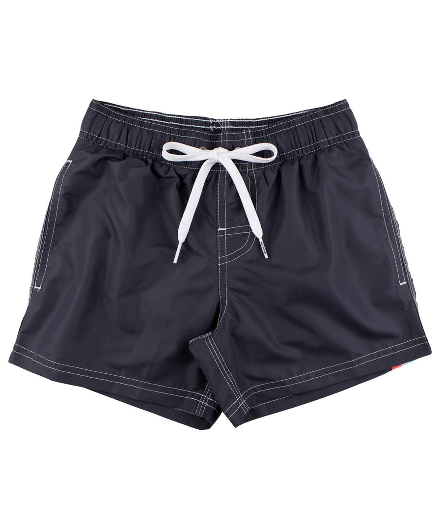 SUNDEK  Boy's 9.5" Elastic Waist Swim Shorts B504BDTA100