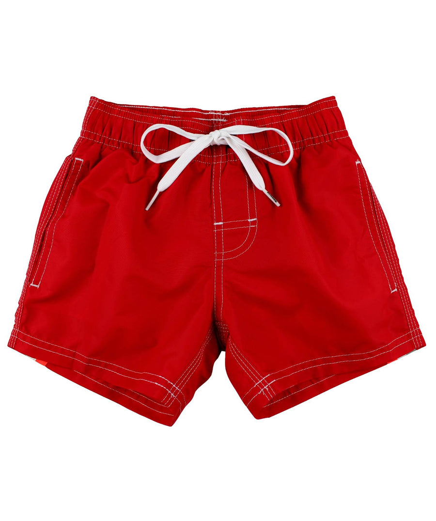 SUNDEK  Boy's 9.5" Elastic Waist Swim Shorts B504BDTA100