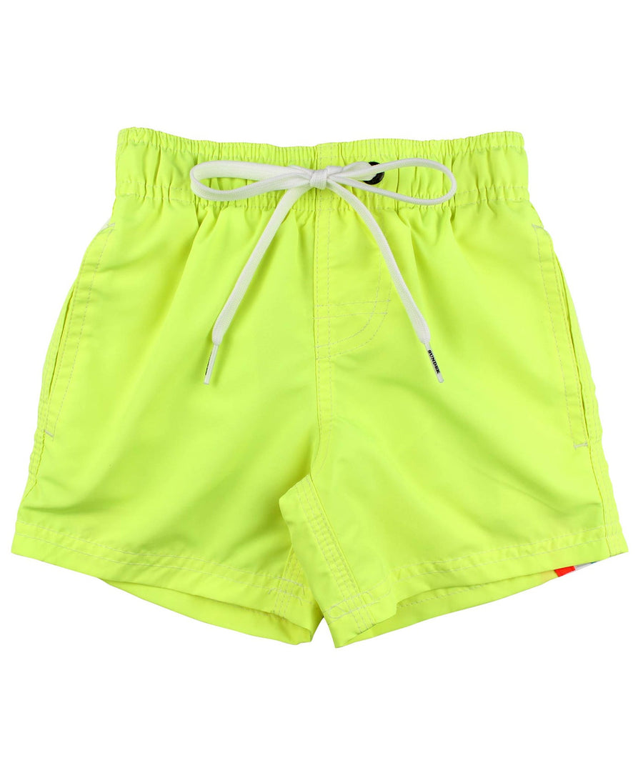 SUNDEK  Boy's 9.5" Elastic Waist Swim Shorts B504BDTA100