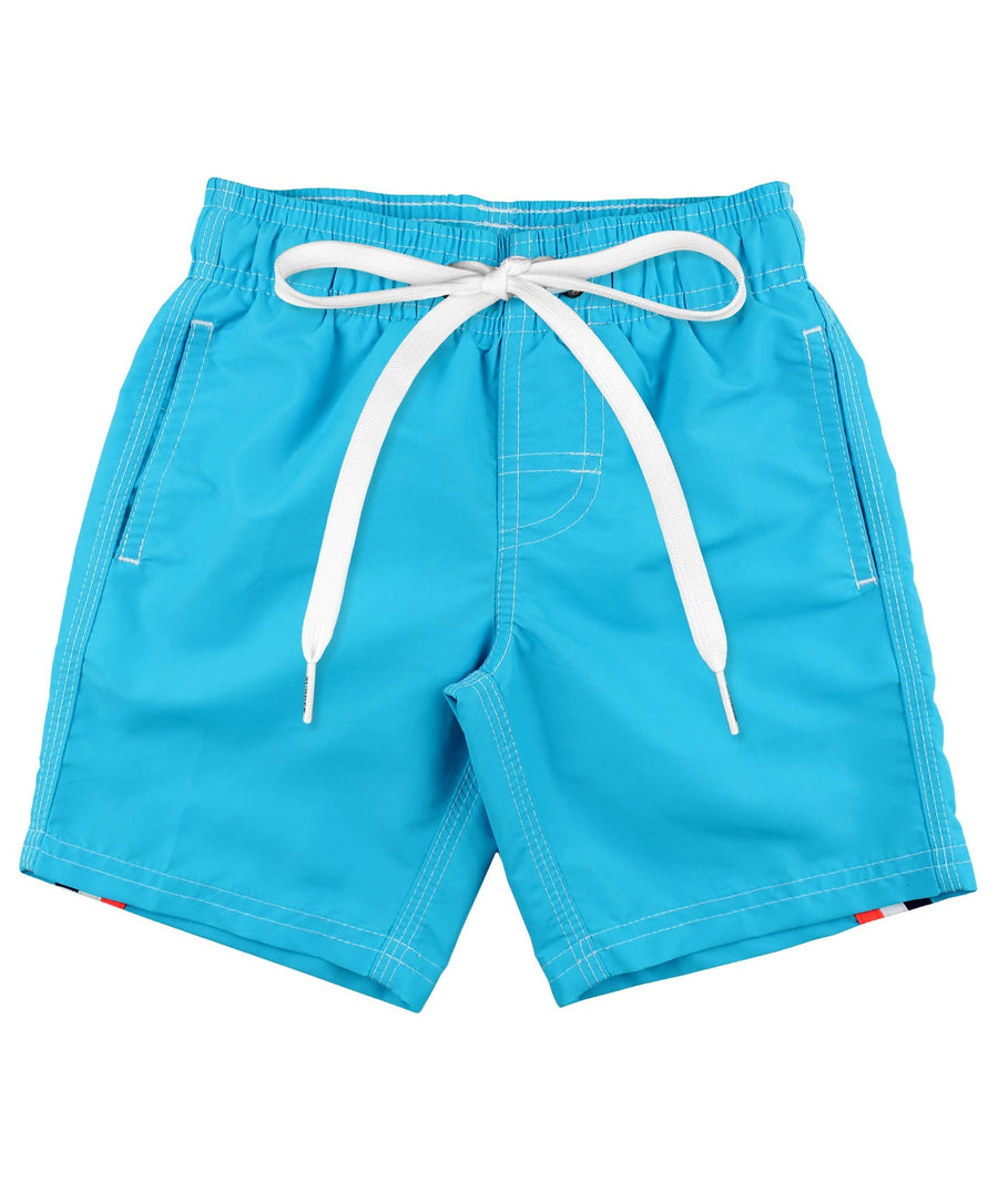 SUNDEK  Boy's 12" Elastic Waist Swim Shorts B505BDTA100