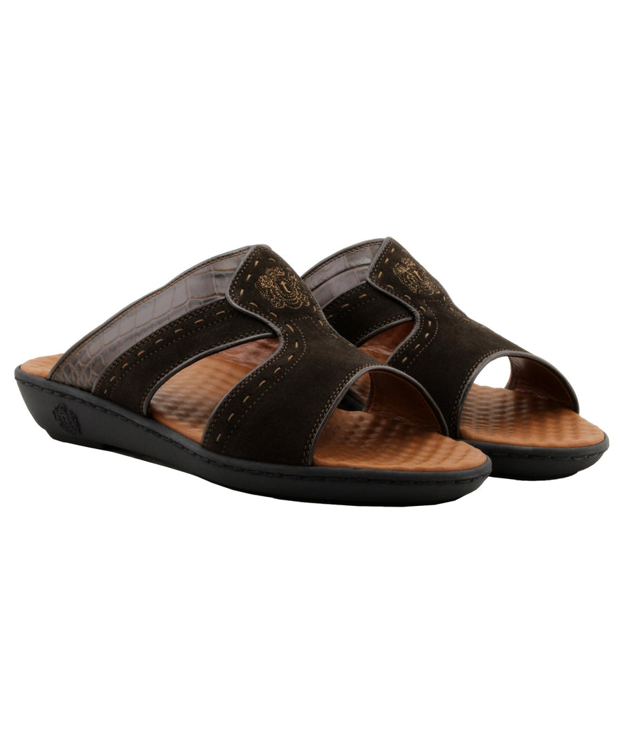 A. TESTONI  English Suede Calf Leather Sandals 125AT1581-97194