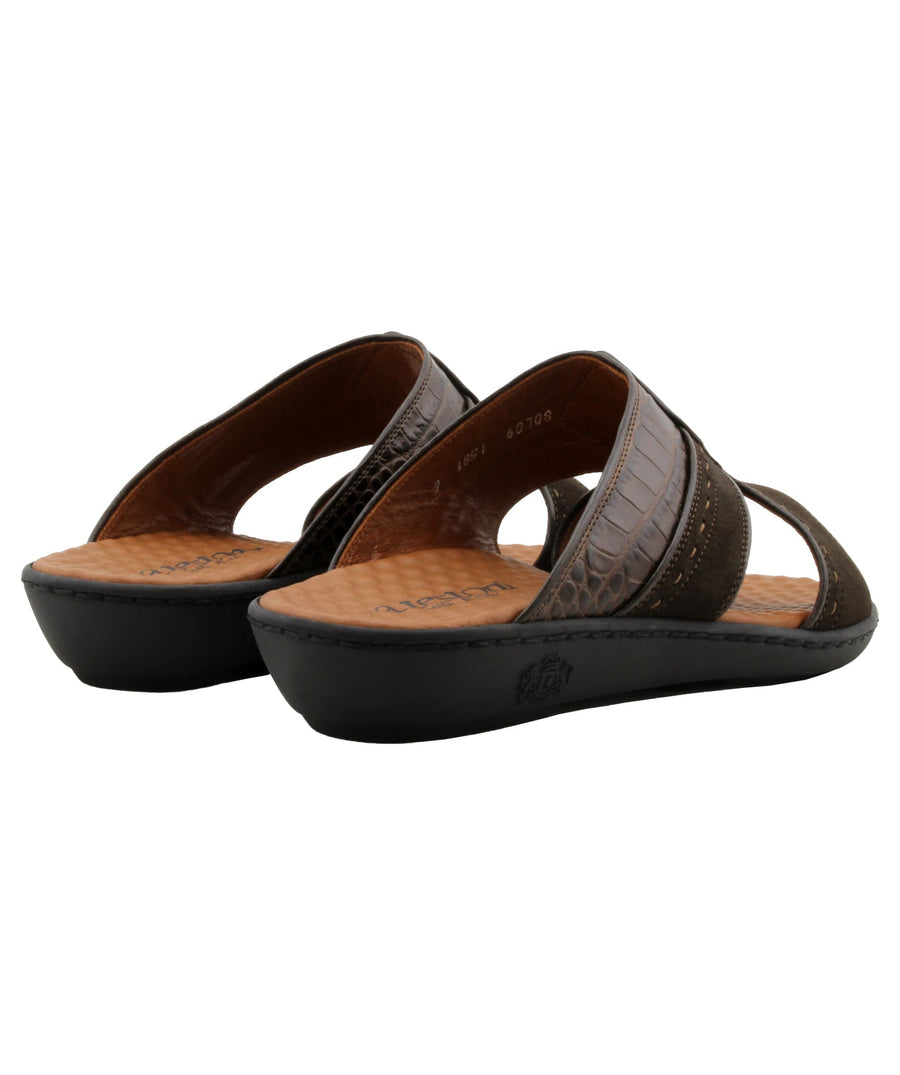 A. TESTONI  English Suede Calf Leather Sandals 125AT1581-97194