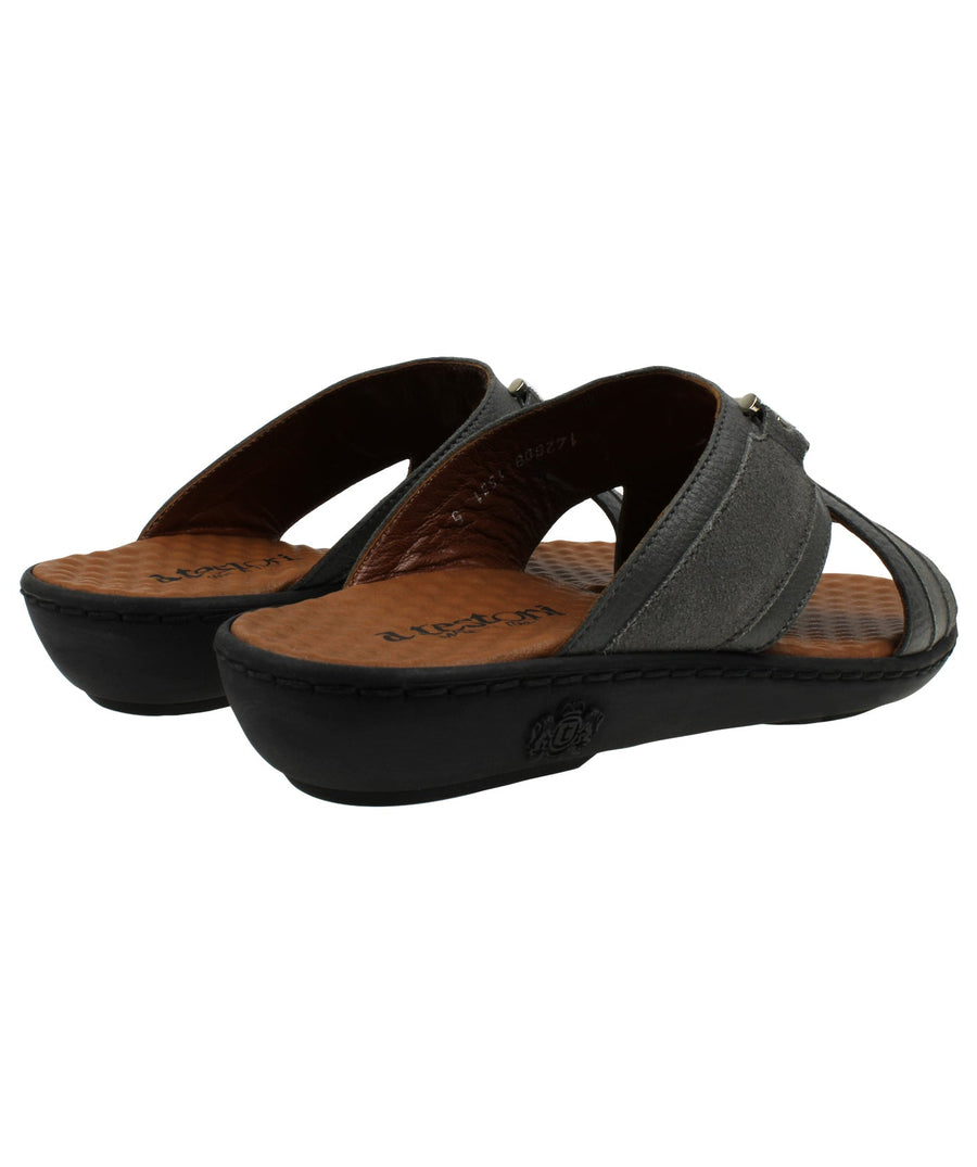 A. TESTONI  Sport Nabuk Calf Leather Sandals 125AT11W1531