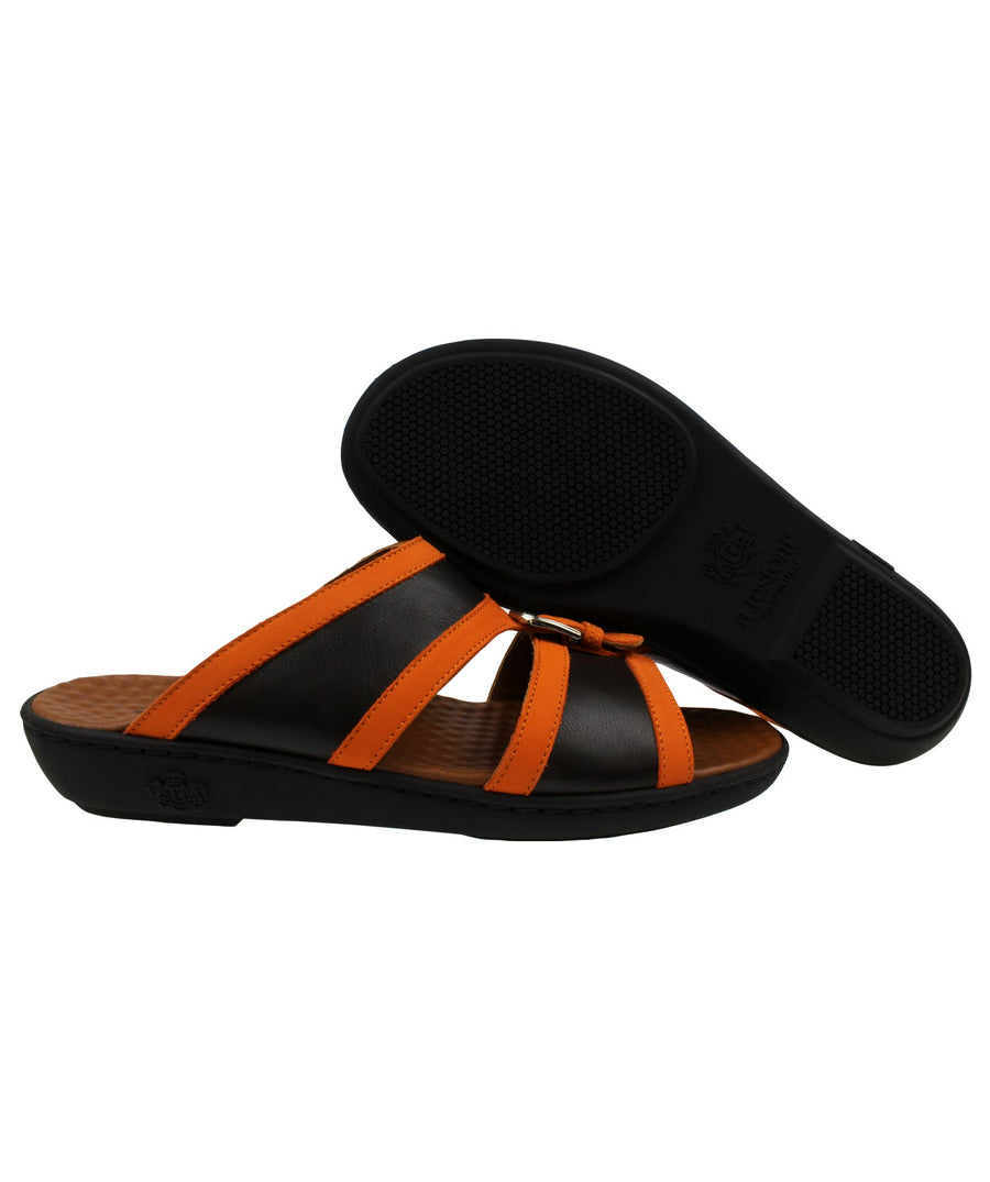 A. TESTONI  Napa and Nabuk Calf Leather Sandals 125AT9W1444