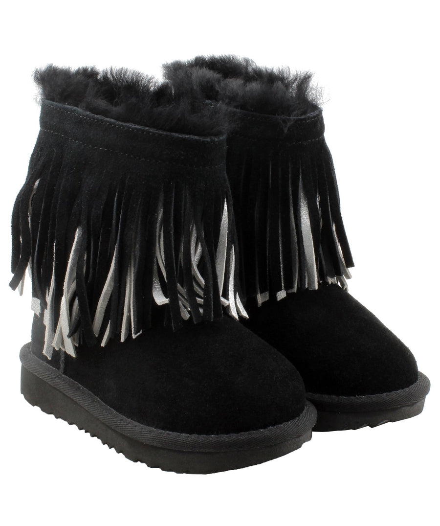 UGG  Classic Short II Fringe Boots 1019695T