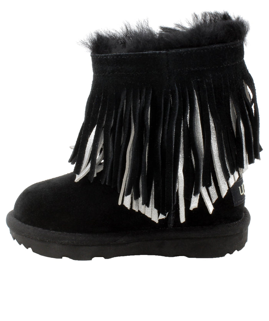 UGG  Classic Short II Fringe Boots 1019695T