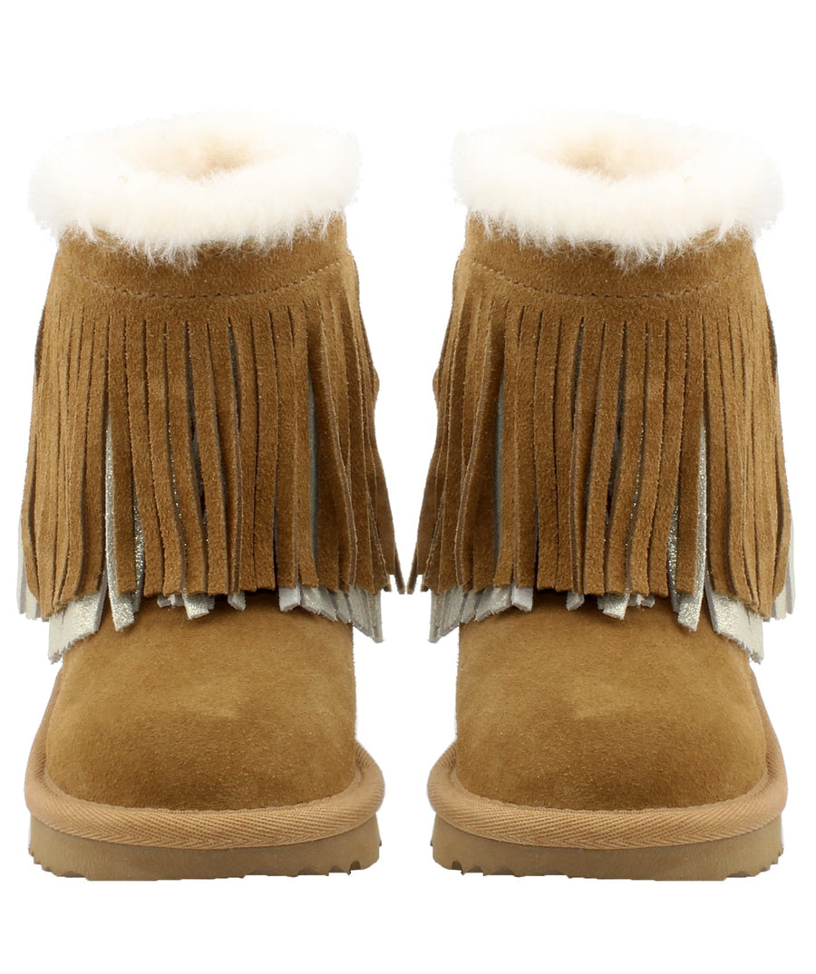 UGG  Classic Short II Fringe Boots 1019695T