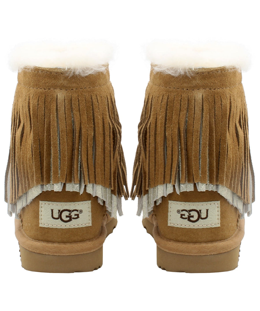 UGG  Classic Short II Fringe Boots 1019695T