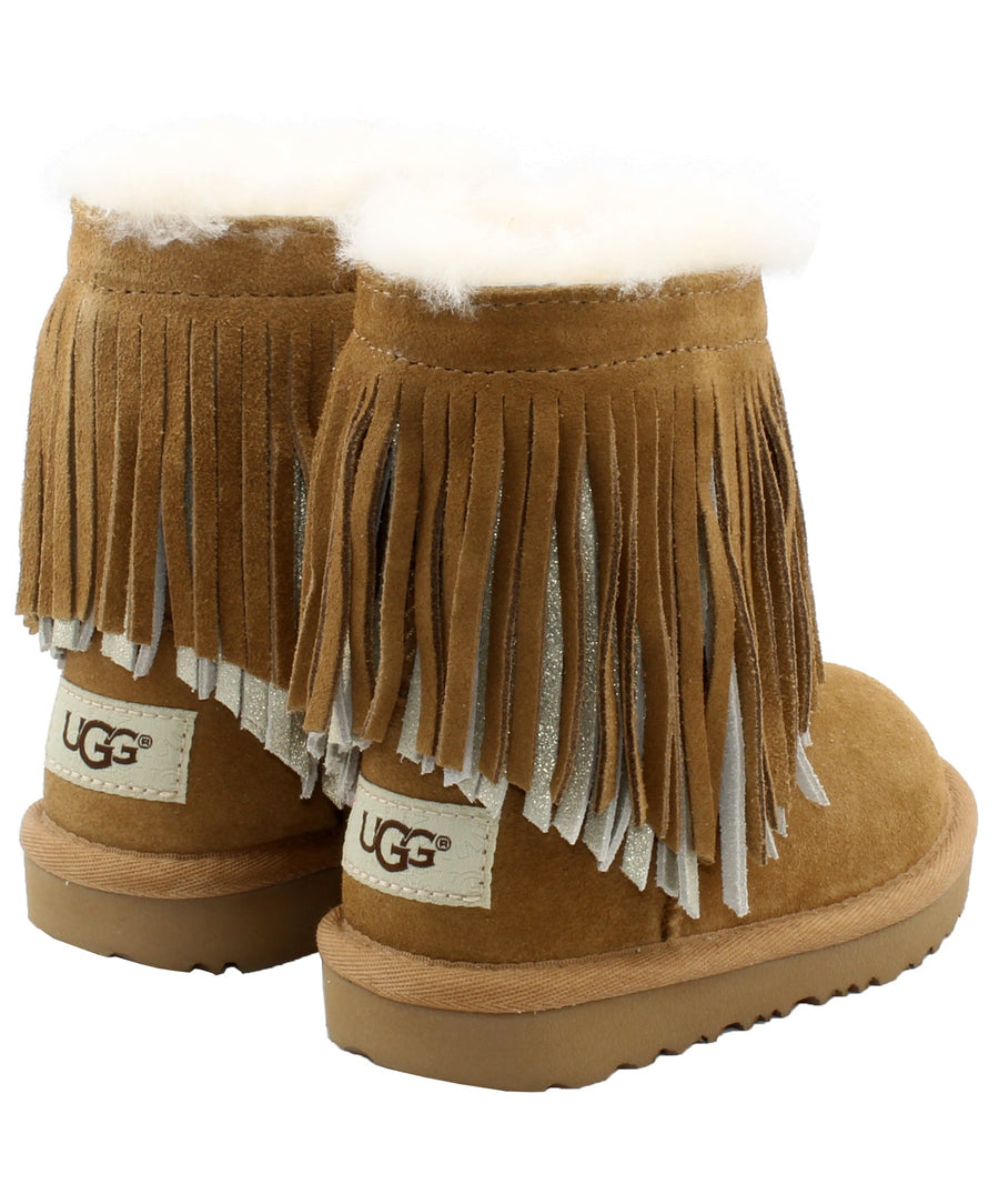 UGG  Classic Short II Fringe Boots 1019695T