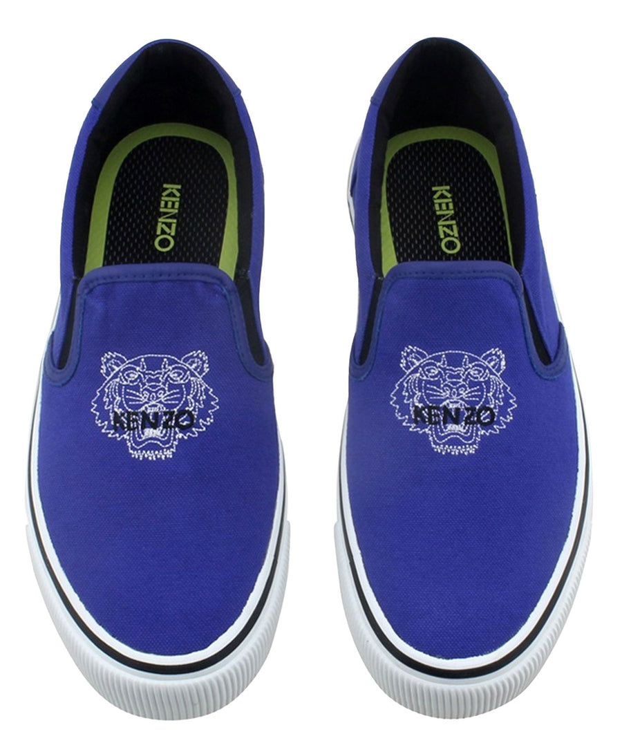 KENZO  Classic Tiger Slip-On Canvas Sneakers M558