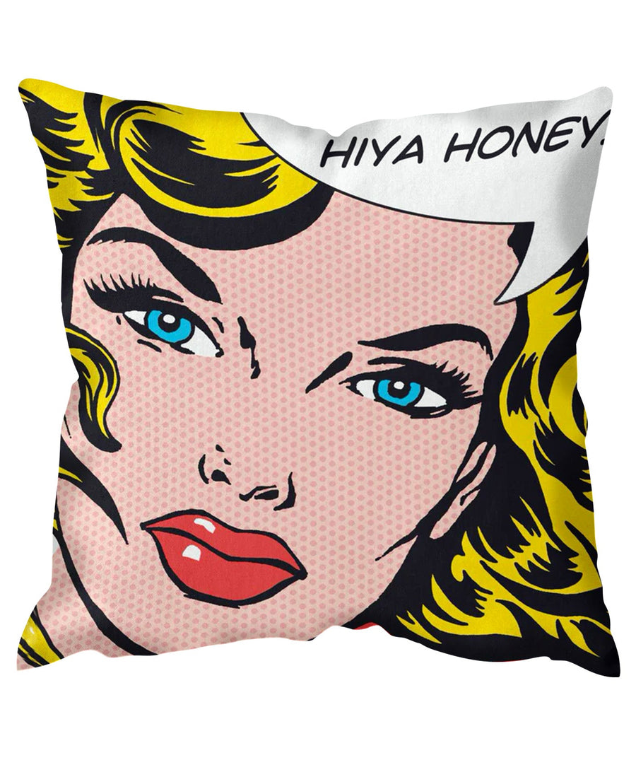 WE LOVE CUSHIONS  Hiya Honey Cushion Cover YM004