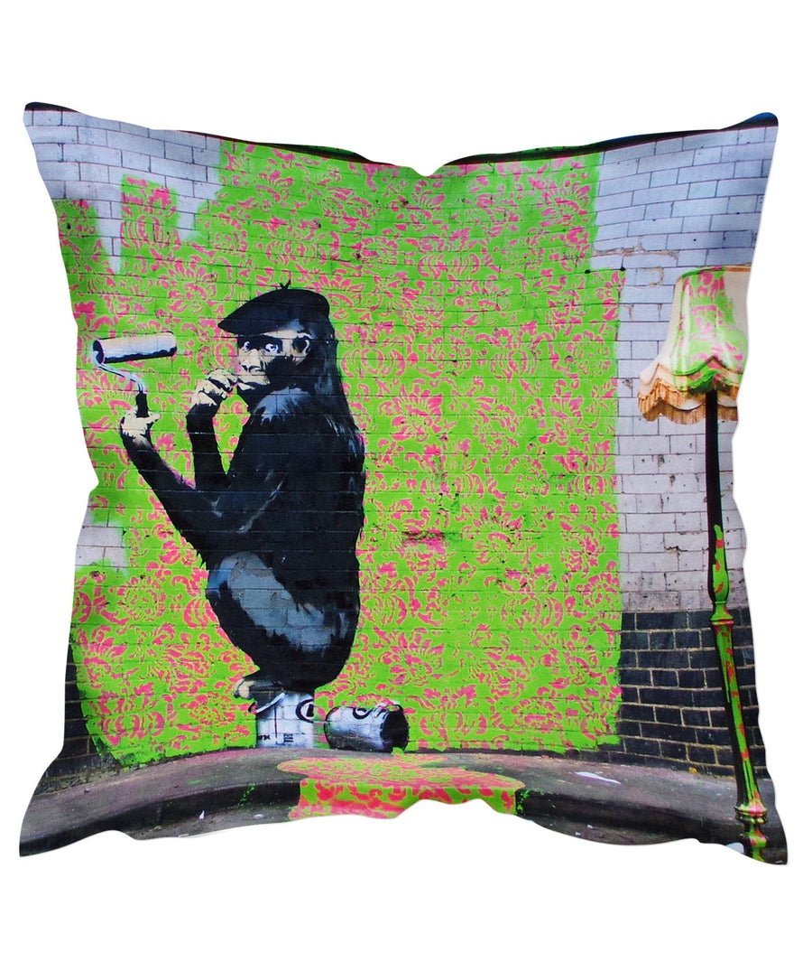 WE LOVE CUSHIONS  Painting Monkey Cushion Cover BI024